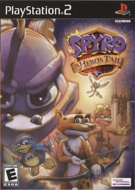 Spyro - A Hero's Tail box cover front